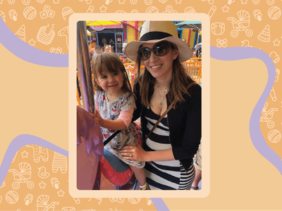 Angelique Serrano and her daughter