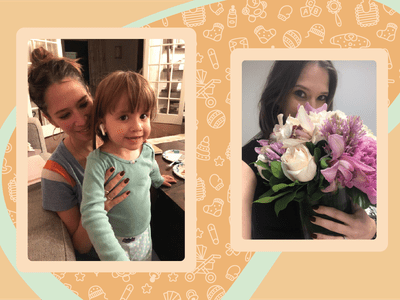 Angelique Serrano and her daughter